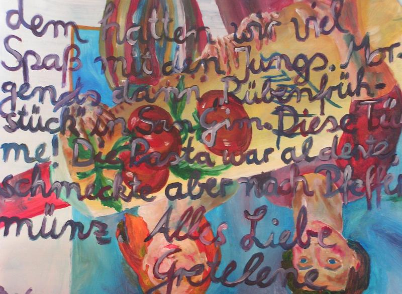 Gruß aus St. Giminiano, 2006, Acryl-Karton, 76x60.jpg